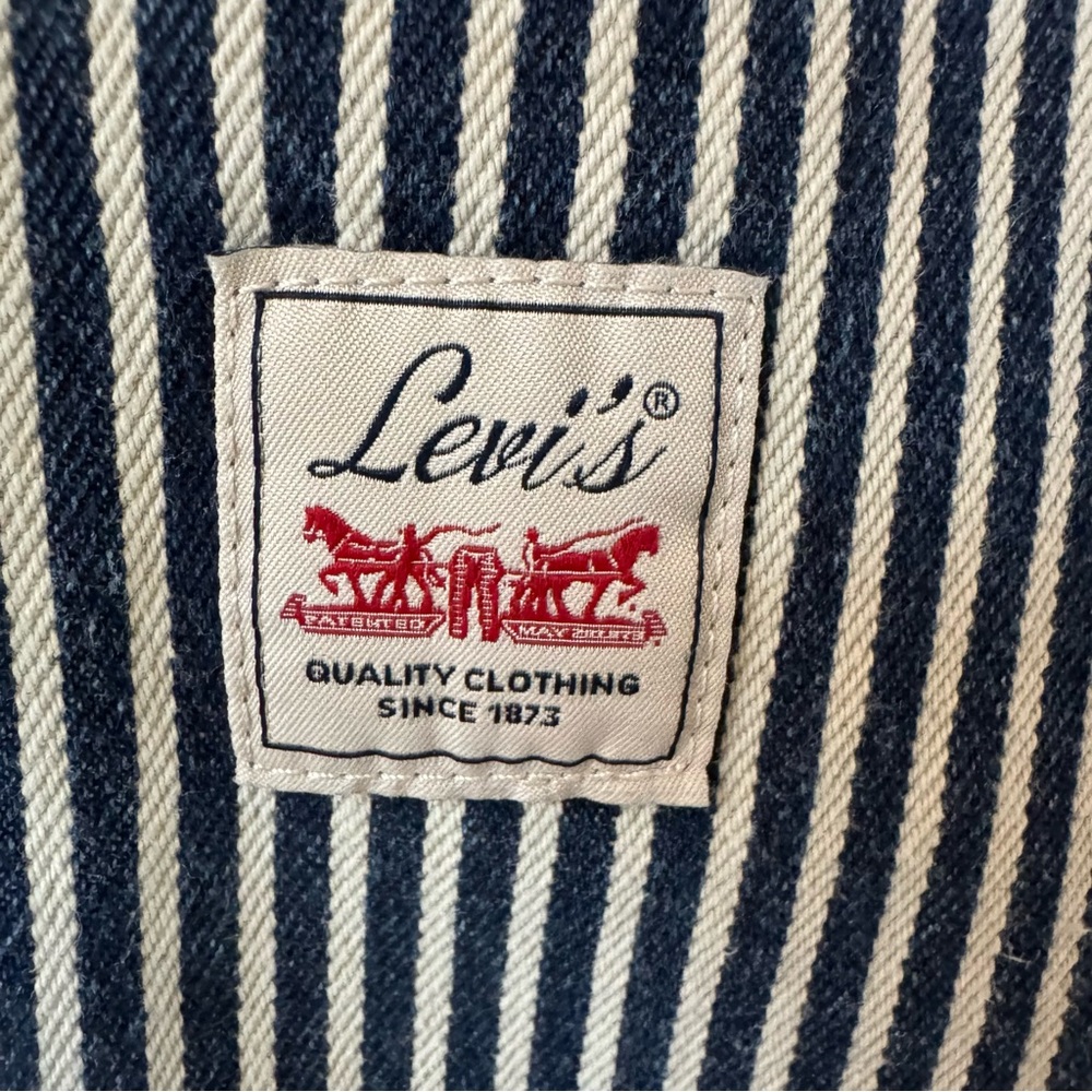 Levis Bree Barn Jacket Large Hickory Stripe - Picture 3 of 10